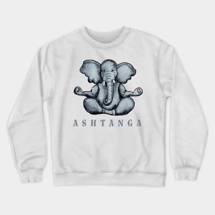 Ashtanga Yoga Elephant Crewneck Sweatshirt